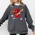 Valentine Baseball Heart Sports Love Valentines Day Boys Comfort Colors Sweatshirt Pepper