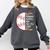 Warning Baseball Mom Will Yell Loudly Comfort Colors Sweatshirt Pepper