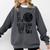 Women's Baseball Softball Baseball Mom LOVE Baseball Comfort Colors Sweatshirt Pepper
