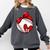 Womens Custom Baseball Mom Number 22 Heart For Mom Mommy Premium Comfort Colors Sweatshirt Pepper