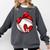 Womens Custom Baseball Mom Number 25 Heart For Mom Mommy Comfort Colors Sweatshirt Pepper