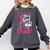 Women's Play Like A Girl Softball Baseball Girls Comfort Colors Sweatshirt Pepper Women's Play Like A Girl Softball Baseball Girls Comfort Colors Sweatshirt Pepper