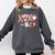 XOXO Physical Education Valentines Day Baseball Football Men Comfort Colors Sweatshirt Pepper
