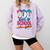 100 Days Of School Baseball Drip Bat 100th Day Of School Boy Comfort Colors Sweatshirt Crimson