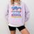 100 Days Of School Baseball Ice Cream For Boy Girl Kids Comfort Colors Sweatshirt Crimson