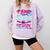 100 Days Of School Baseball Ice Cream Drip For Boys Kid Comfort Colors Sweatshirt Crimson