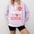 100 Days Of School Baseball Player Teacher Student Comfort Colors Sweatshirt Crimson