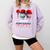 100 Days Of School Dripping Baseball 100th Day Teacher Boy Comfort Colors Sweatshirt Crimson