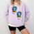 6-7 Meme Baseball Drip Team Glove Catcher Ice Cream Comfort Colors Sweatshirt Crimson