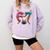 67 Baseball Ice Cream Drip Kids Youth Comfort Colors Sweatshirt Crimson