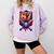 67 Meme Trendy Baseball Number 67 Player Six Seven Comfort Colors Sweatshirt Crimson