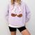67 Trend Baseball Glove Number Style Comfort Colors Sweatshirt Crimson
