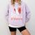 Ball Mom Football Baseball Mom Premium Comfort Colors Sweatshirt Crimson