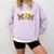 Ball Mom Leopard Baseball Softball Player Mom Comfort Colors Sweatshirt Crimson Ball Mom Leopard Baseball Softball Player Mom Comfort Colors Sweatshirt Crimson
