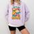 Baseball Banana Sports Drip Art For Kids Comfort Colors Sweatshirt Crimson Baseball Banana Sports Drip Art For Kids Comfort Colors Sweatshirt Crimson
