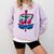 Baseball Bat Hands Drip 67 Six Seven Gen Alpha Slang Meme Comfort Colors Sweatshirt Crimson