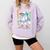 Baseball Character Cartoon Batter Drip Style Women Men Comfort Colors Sweatshirt Crimson Baseball Character Cartoon Batter Drip Style Women Men Comfort Colors Sweatshirt Crimson