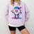 Baseball Drip 8th 8 Year Old Birthday Boys Pitcher Player Comfort Colors Sweatshirt Crimson