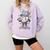 Baseball Drip Ice Cream Apparel Youth Boy Easter Day Comfort Colors Sweatshirt Crimson