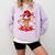 Baseball Drip Ice Cream Apparel Youth Boys Valentines Comfort Colors Sweatshirt Crimson