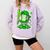 Baseball Drip Icecream Apparel Youth Boy St Patricks Day Comfort Colors Sweatshirt Crimson