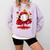 Baseball Drip Icecream Youth Boy Valentine Comfort Colors Sweatshirt Crimson