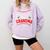Baseball Great Grandma Of A Baseball Player Great Grandma Comfort Colors Sweatshirt Crimson