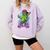 Baseball Ice Cream Drip Boys And Girls Batter Game Day Comfort Colors Sweatshirt Crimson