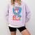 Baseball Ice Cream Drip Six Seven Gen Alpha Slang Meme 67 Comfort Colors Sweatshirt Crimson