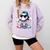 Baseball Lifestyle Apparel Youth Baseball Ice Cream Drip Comfort Colors Sweatshirt Crimson