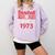 Baseball Mom Since 1973 Comfort Colors Sweatshirt Crimson Baseball Mom Since 1973 Comfort Colors Sweatshirt Crimson