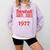 Baseball Mom Since 1977 Comfort Colors Sweatshirt Crimson Baseball Mom Since 1977 Comfort Colors Sweatshirt Crimson