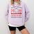 Baseball Mom I'm Not Yelling Support Cheerleading Comfort Colors Sweatshirt Crimson