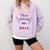 Baseball Mom Loud & Proud Since 1971 Comfort Colors Sweatshirt Crimson