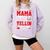Baseball Mom Mama Baseball Lover Sport Mother's Day Comfort Colors Sweatshirt Crimson