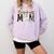 Baseball Mom Mama Mother Comfort Colors Sweatshirt Crimson Baseball Mom Mama Mother Comfort Colors Sweatshirt Crimson