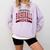 Baseball Mom Baseball Mama Mother's Day Red Loud Proud Comfort Colors Sweatshirt Crimson