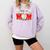 Baseball Mom Mother's Day For Mom Game Day Outfit Comfort Colors Sweatshirt Crimson Baseball Mom Mother's Day For Mom Game Day Outfit Comfort Colors Sweatshirt Crimson