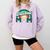 Baseball Mom Rainbow Game Day Comfort Colors Sweatshirt Crimson Baseball Mom Rainbow Game Day Comfort Colors Sweatshirt Crimson