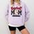 Baseball Mom Red Varsity Baseball Mama Cute Mother's Day Comfort Colors Sweatshirt Crimson