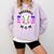 Baseball Mom Sports Mom Proud Baseball Mom Comfort Colors Sweatshirt Crimson