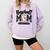 Baseball Mom Varsity Baseball Mama Cute Mother's Day Comfort Colors Sweatshirt Crimson