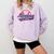 Baseball Mommy Of The Rookie Mom Birthday Baseball Comfort Colors Sweatshirt Crimson