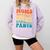 Baseball Moms Against Baseball Pants Groovy Softball Comfort Colors Sweatshirt Crimson