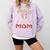 Baseball Moms Mother Kids Girls Boys School Game Comfort Colors Sweatshirt Crimson
