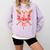 Baseball Pink Camo Ice Cream Youth Boys Girls Comfort Colors Sweatshirt Crimson Baseball Pink Camo Ice Cream Youth Boys Girls Comfort Colors Sweatshirt Crimson