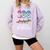 Baseball Player 100 Days Of School Sports Ice Cream Drip Premium Tri-Blend Comfort Colors Sweatshirt Crimson