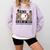 Baseball Senior Class Of 2027 Senior 2027 Graduation Women Comfort Colors Sweatshirt Crimson
