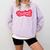 Baseball Softball Baseball Mom Baseball Comfort Colors Sweatshirt Crimson