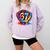 Baseball Stuff Six Seven 67 Ice Cream Drip 6 7 Baseball Kids Comfort Colors Sweatshirt Crimson